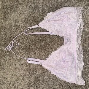 Victoria's Secret Light Lavender Lace Fabric